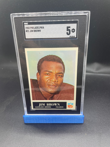 1965 Philadelphia Jim Brown SGC 5