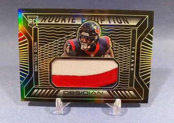 2021 Obsidian Rookie Eruption Nico Collins RC /25