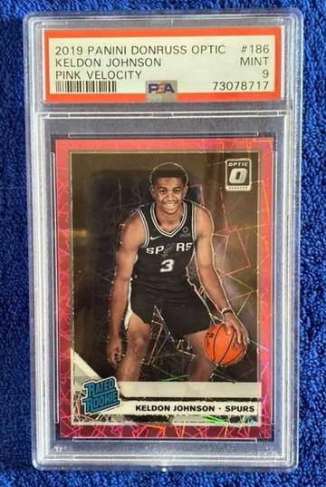 2019-20 Keldon Johnson PSA 9 RC /79