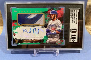 Keibert Ruiz 2021 Inception RPA /99 Pop 1