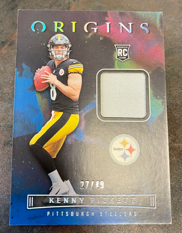 2022 Origins Kenny Pickett Patch /49