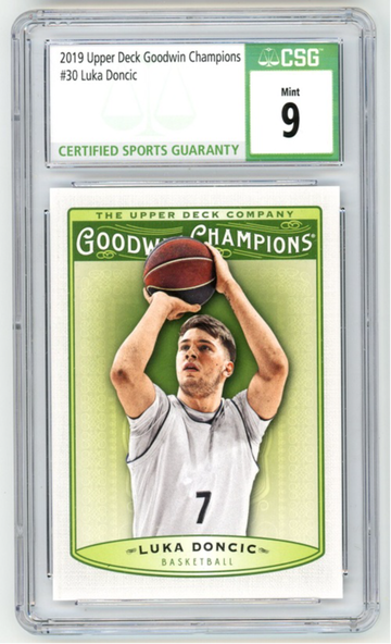 2019 Upper Deck Goodwin Champions Luka Doncic #30 CSG 9