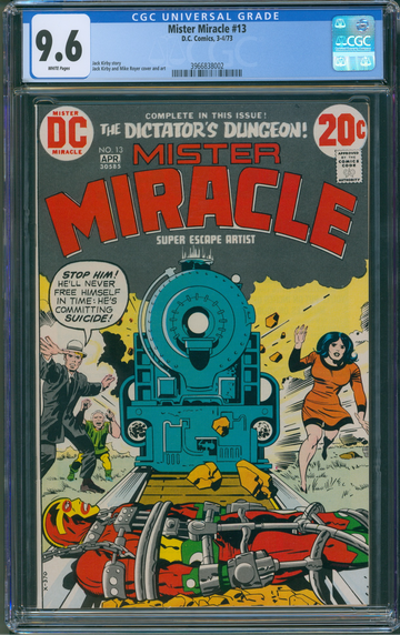 Mister Miracle #13 3-4/73 D.C. Comics CGC 9.6 White Pages