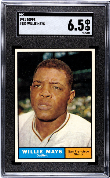 1961 Topps #150 Willie Mays