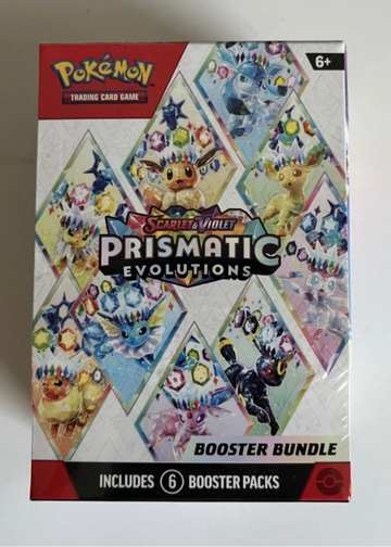 Pokemon Scarlet & Violet Prismatic Evolutions Booster Bundle