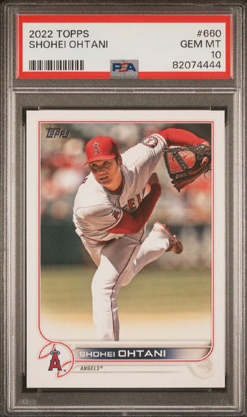 2022 Topps Series 2 Shohei Ohtani #660 Los Angeles Angels PSA 10 🔥 MVP