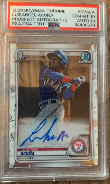 2020 Bowman Chrome 1st Auto 