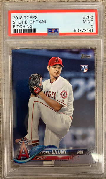 Shohei Ohtani Topps Pitching RC #700
