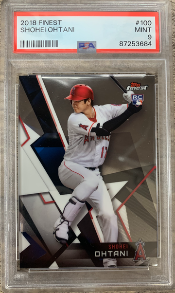 2018 Topps Finest Shohei Ohtani RC