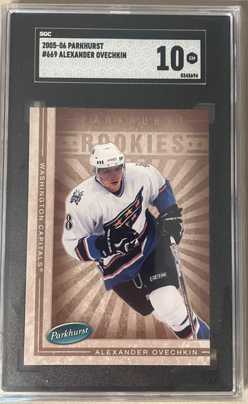2005-06 Parkhurst Alexander Ovechkin Rookie Gem Mint 10