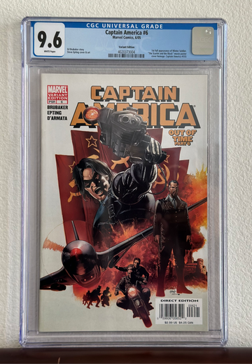 Captain America #6 Variant Edition CGC 9.6