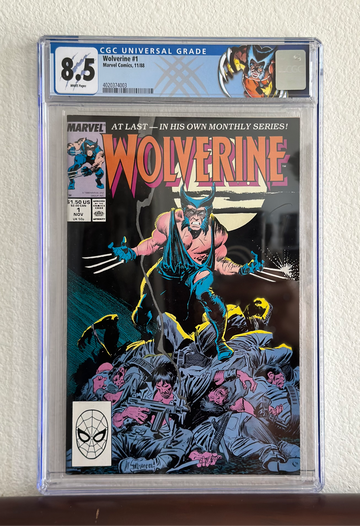 Wolverine #1 CGC 8.5 with Custom Wolverine Label - 1st Wolverine as Patch