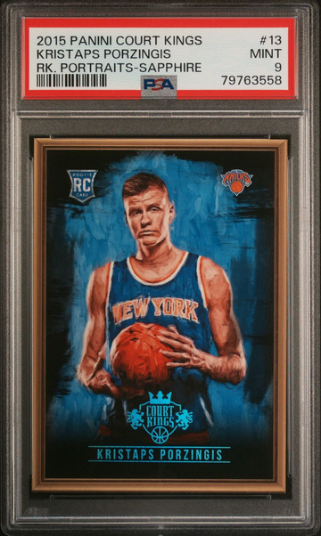 2015-16 panini court kings sapphire kristaps prozingis 