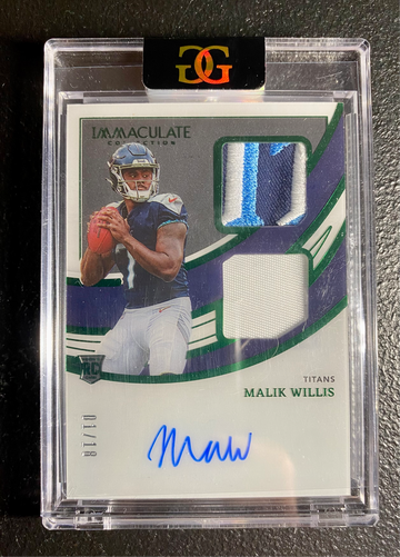Malik Willis RPA /18 Green FOTL