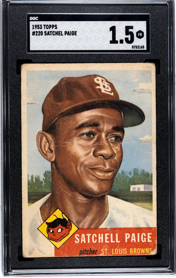 1953 Topps Satchell Paige SGC 1.5