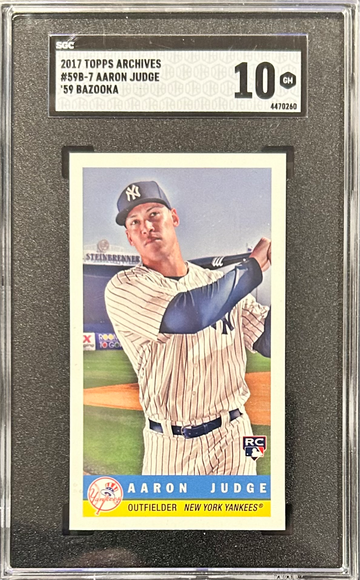 2017 Topps Archives ‘59 Bazooka Aaron Judge 