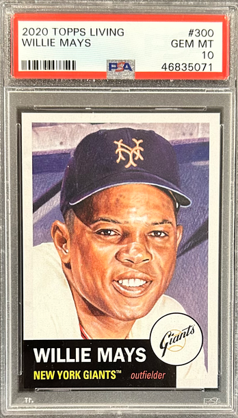 2020 Topps Living Willie Mays