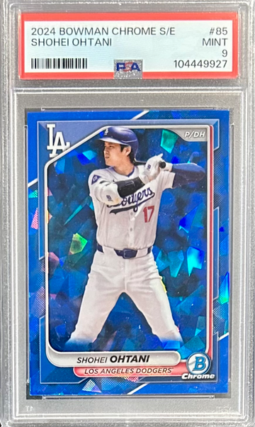 2024 Bowman Sapphire Chrome Shohei Ohtani PSA 9