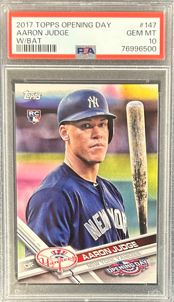 Super Rare SSP 2017 Topps Opening Day Aaron Judge 