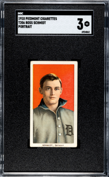 1910 T206 Boss Schmidt SGC 3