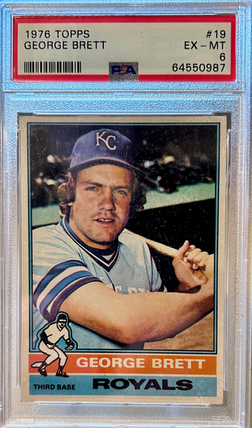 1976 Topps George Brett PSA 8