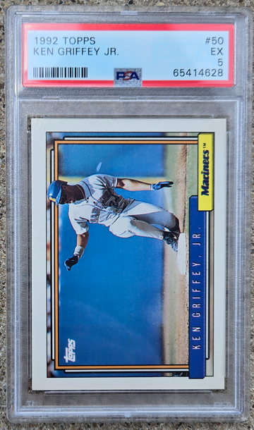 1992 Topps Ken Griffey Jr PSA 5