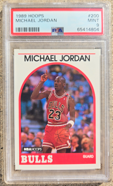 1989 Hoops Michael Jordan PSA 9