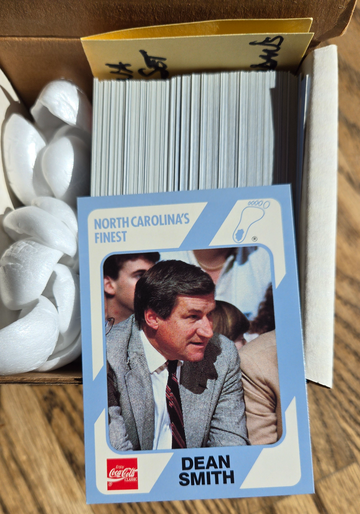 1989 North Carolina Collegiate Collection Set with 7 Graded Jordans