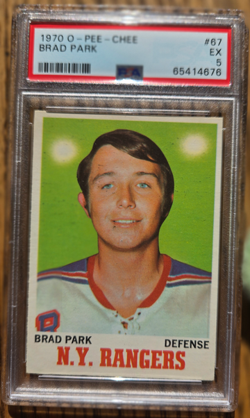 1970 OPC Brad Park PSA 5 #67