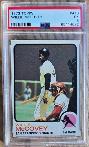 1973 Topps Willie McCovey PSA 5