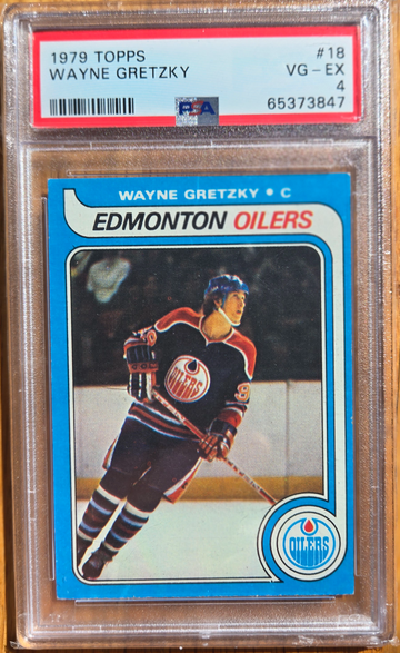 1979 Topps Wayne Gretzky PSA 4