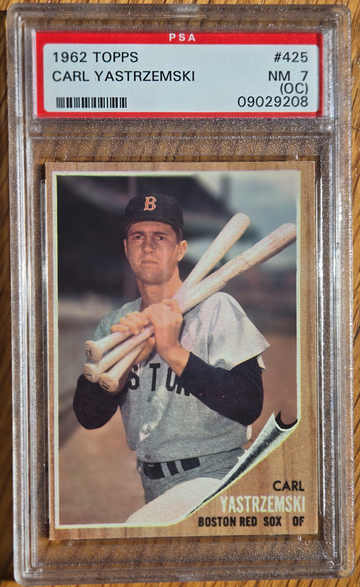 1962 Topps Carl Yastrzemski PSA 7 (OC)