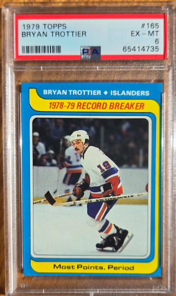 1979 Topps Bryan Trottier PSA 6