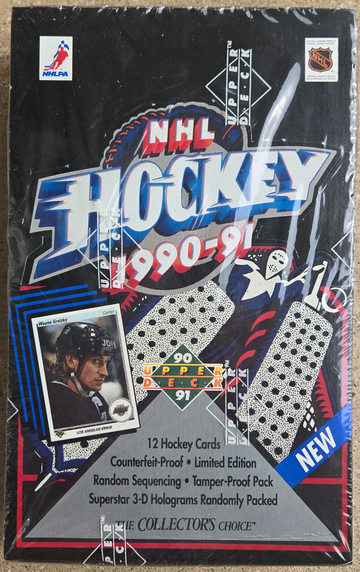 1990-91 Upper Deck NHL Box Still Sealed
