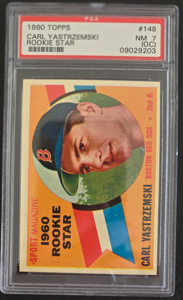 1960 Topps #148 Carl Yastrzemski PSA 7 (OC)