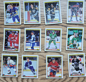 1990-91 Bowman Hat Trick Insert Set