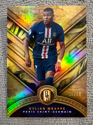 2019-20 Panini Gold Standard Kylian Mbappe #51 PSG 25/79