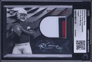 2019 Panini Black KYLER MURRAY #25/25 Rookie 3 Color Patch Auto RPA RC CARDINALS