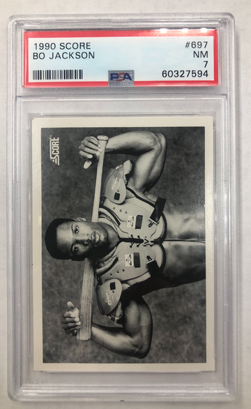 1990 Score Bo Jackson PSA 7