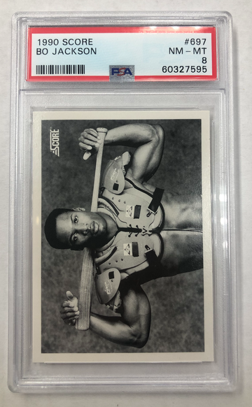 1990 Score Bo Jackson PSA 8