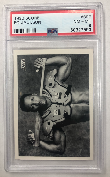 1990 Score Bo Jackson PSA 8