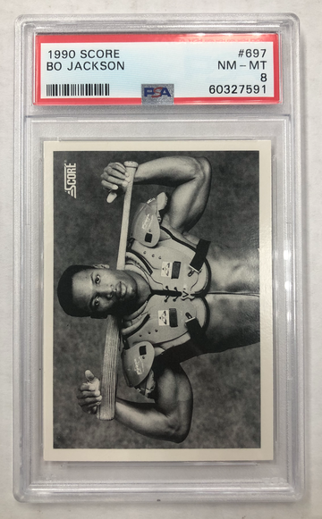 1990 Score Bo Jackson PSA 8