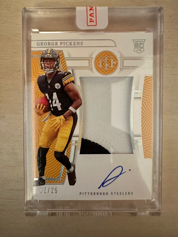 2022 National Treasures George Pickens RPA /25