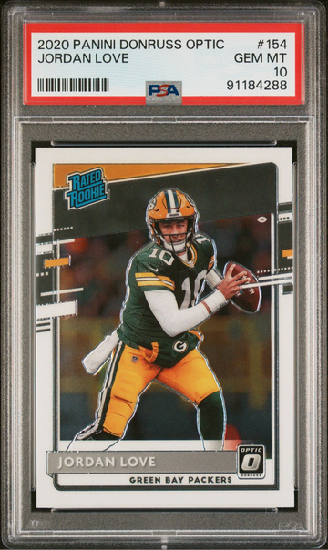 2020 Panini Donruss Optic Jordan Love PSA 10