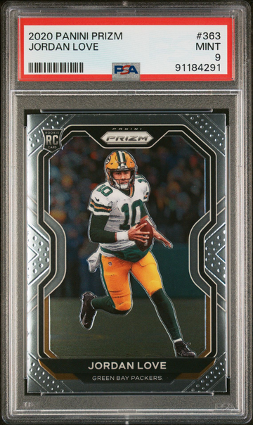 2020 Panini Prizm Jordan Love PSA 9