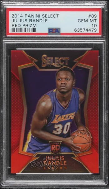 2014 Panini Select Julius Randle Red Prizm PSA 10