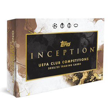 Lot of 3 2022/2023 Topps Inception UEFA Club Competion Hobby Box