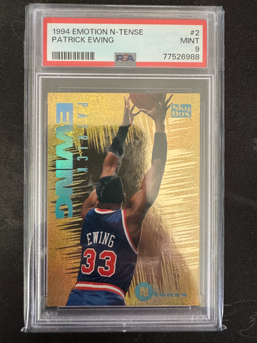 1994 Emotion N-Tense Patrick Ewing PSA 9