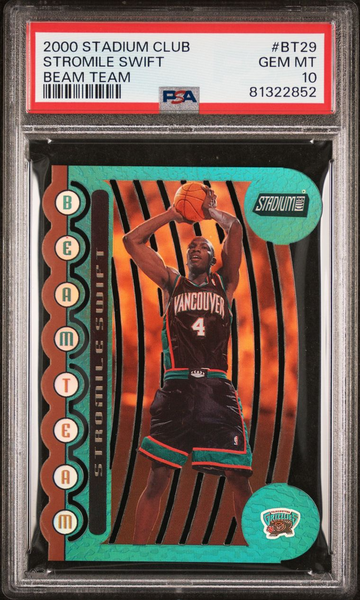 Extremely Rare 2000 Topps Stadium Club Stromile Swift /500 PSA 10 POP 1 Refractor