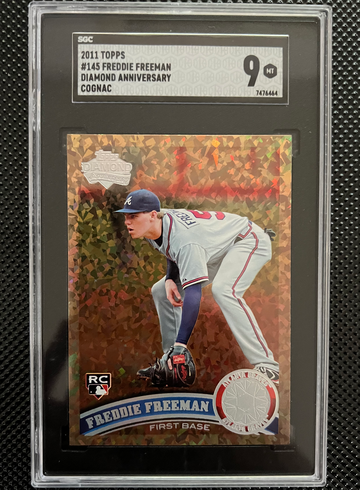 Freddie Freeman 2011 Topps Cognac rookie